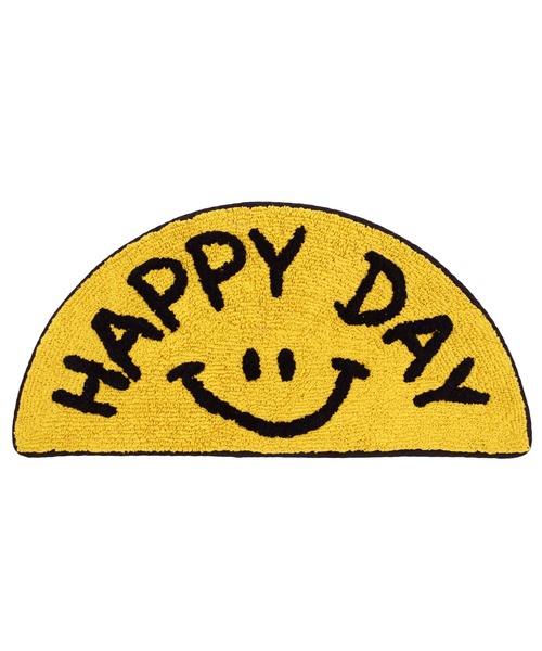 smile mat スマイル マット ニコちゃん セミサークル マット