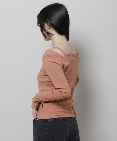 MAGPIEROBIN（マグパイロビン）の「MAGPIE ROBIN／PONYロゴT SET 2979738（Tシャツ/カットソー・レディース・オレンジ/ネイビー/アイボリー・FREE）」の8枚目の写真