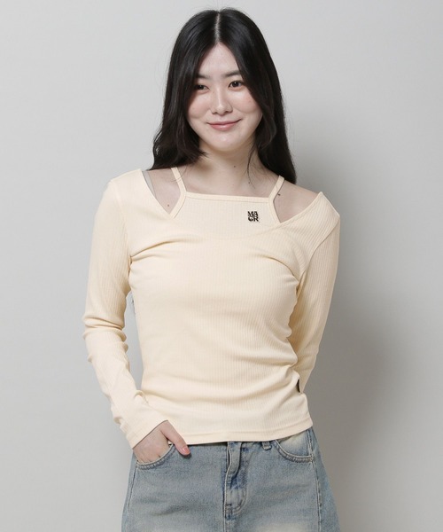 MAGPIEROBIN（マグパイロビン）の「MAGPIE ROBIN／PONYロゴT SET 2979738（Tシャツ/カットソー・レディース・オレンジ/ネイビー/アイボリー・FREE）」の11枚目の写真