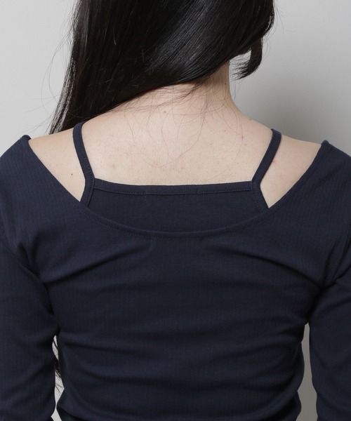 MAGPIEROBIN（マグパイロビン）の「MAGPIE ROBIN／PONYロゴT SET 2979738（Tシャツ/カットソー・レディース・オレンジ/ネイビー/アイボリー・FREE）」の22枚目の写真