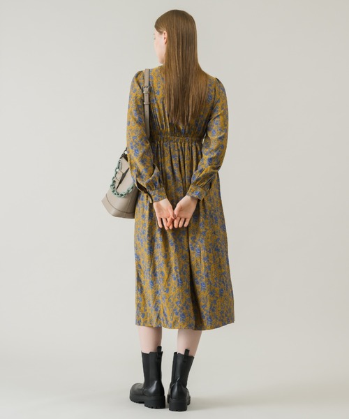 idem（イデム）の「paisley vintage onepiece/ヴィンテージ風