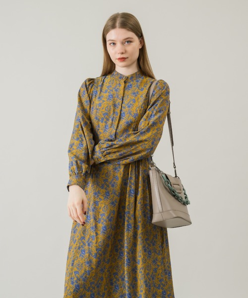 idem（イデム）の「paisley vintage onepiece/ヴィンテージ風