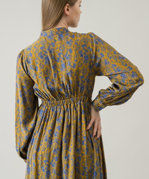 idem（イデム）の「paisley vintage onepiece/ヴィンテージ風