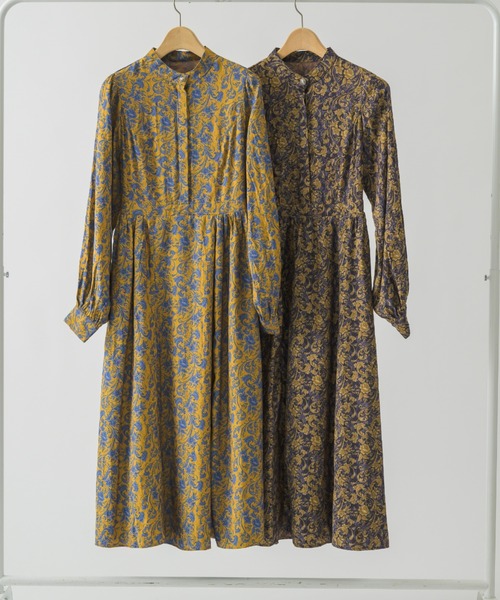 idem（イデム）の「paisley vintage onepiece/ヴィンテージ風