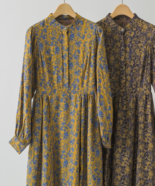 idem（イデム）の「paisley vintage onepiece/ヴィンテージ風