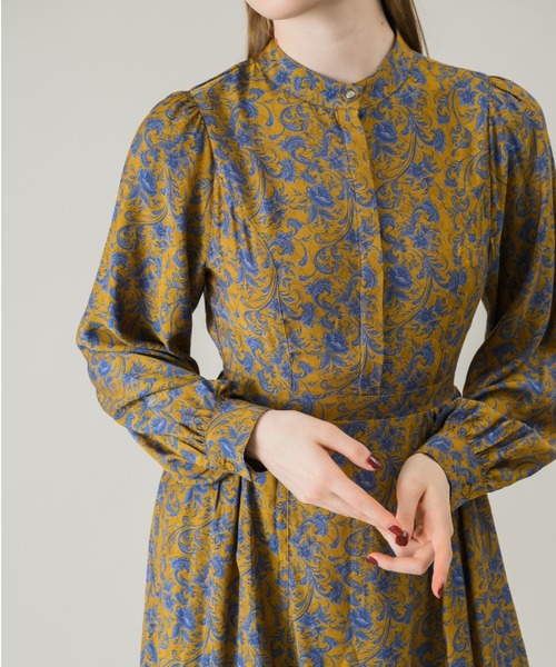 idem（イデム）の「paisley vintage onepiece/ヴィンテージ風