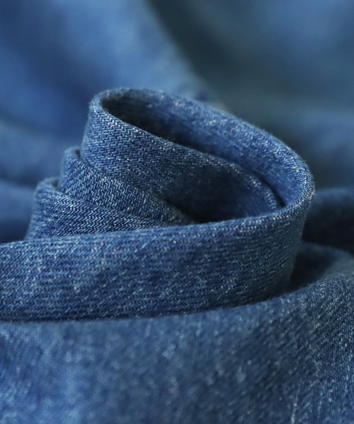 antiqua（アンティカ）の「デニムバルーンサロペット（サロペット/オーバーオール・キッズ・インディゴブルー/ノンウォッシュ・130/140/150/160）」の11枚目の写真