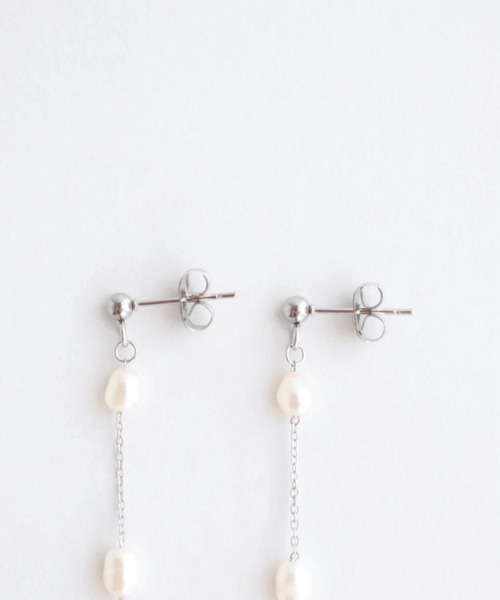CERCA(チェルカ)の「KAM.accessory/淡水パールピアス/サージカルステンレス316(ピアス(両耳用)・レディース・B/A・FREE)」の11枚目の写真