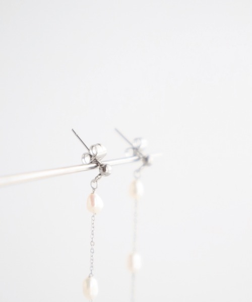 CERCA(チェルカ)の「KAM.accessory/淡水パールピアス/サージカルステンレス316(ピアス(両耳用)・レディース・B/A・FREE)」の6枚目の写真