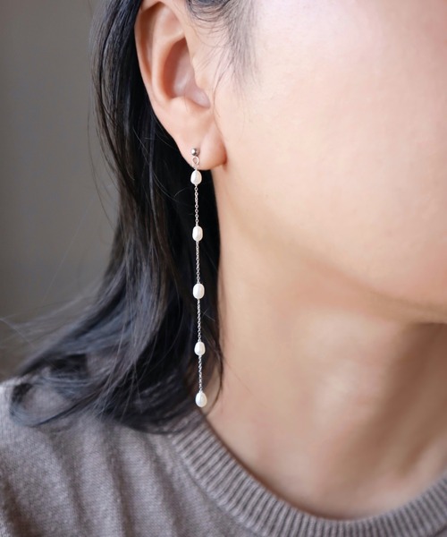 CERCA(チェルカ)の「KAM.accessory/淡水パールピアス/サージカルステンレス316(ピアス(両耳用)・レディース・B/A・FREE)」の10枚目の写真