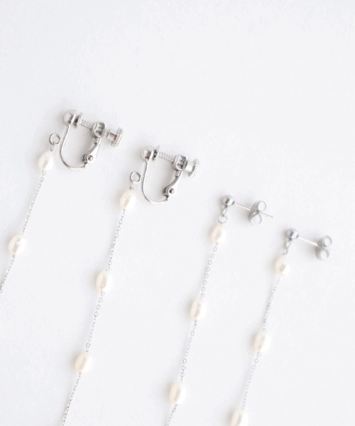 CERCA(チェルカ)の「KAM.accessory/淡水パールピアス/サージカルステンレス316(ピアス(両耳用)・レディース・B/A・FREE)」の14枚目の写真