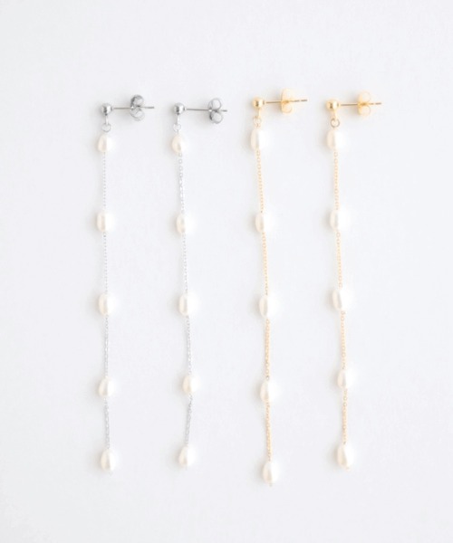 CERCA(チェルカ)の「KAM.accessory/淡水パールピアス/サージカルステンレス316(ピアス(両耳用)・レディース・B/A・FREE)」の18枚目の写真