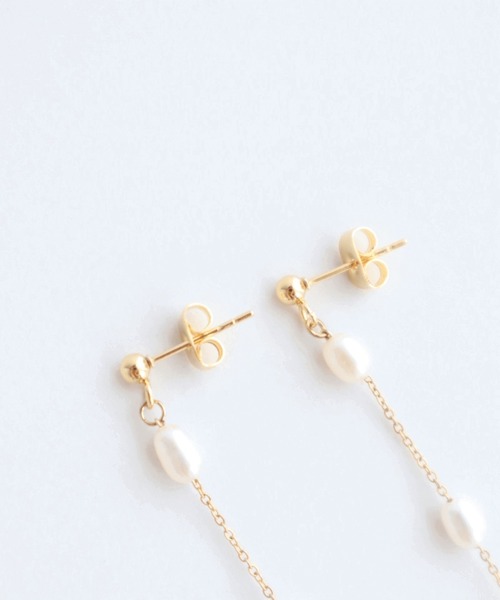 CERCA(チェルカ)の「KAM.accessory/淡水パールピアス/サージカルステンレス316(ピアス(両耳用)・レディース・B/A・FREE)」の15枚目の写真