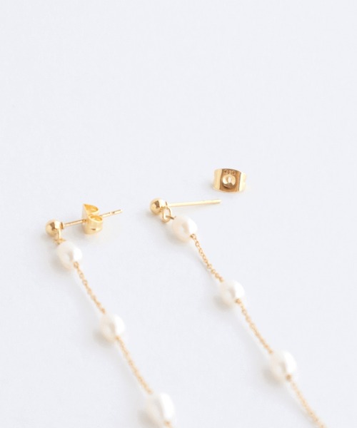 CERCA(チェルカ)の「KAM.accessory/淡水パールピアス/サージカルステンレス316(ピアス(両耳用)・レディース・B/A・FREE)」の4枚目の写真
