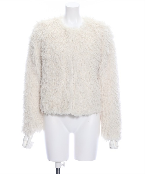 clear（クリア）の「プードルファージャケット（その他アウター・レディース・モカ/グレイッシュベージュ/アイボリー・F）」の20枚目の写真