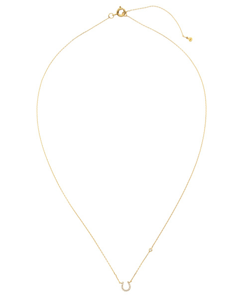 SHIPS for women（シップスフォーウィメン）の「Tai:ホースシューネックレス（ネックレス・レディース・ゴールド・ONE SIZE）」の4枚目の写真