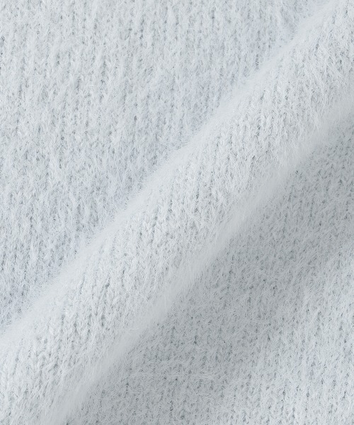 by LOVEiT（バイラビット）の「袖リボンシャギーニット（ニット/セーター・キッズ・オフホワイト/ブルー/モカ・150cm/120cm/160cm/130cm/140cm）」の16枚目の写真