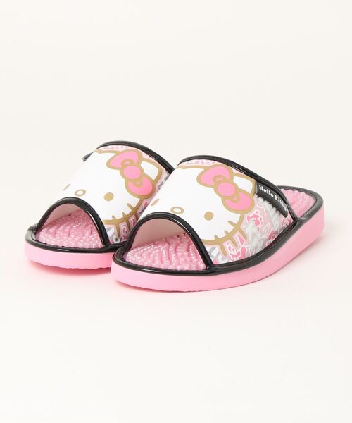 VIBGYOR(ヴィブジョー)の「【Sanrio】サンリオハローキティ健康サンダル(MA)(サンダル・レディース・ピンク/ブラック/パープル・M/L)」の3枚目の写真