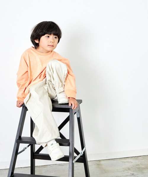 MAKE YOUR DAY（メイクユアデイ）の「カーゴパンツ■80～140cm（カーゴパンツ・キッズ・アイボリー/グリーン・110/120/80/100/140/130/90）」の11枚目の写真