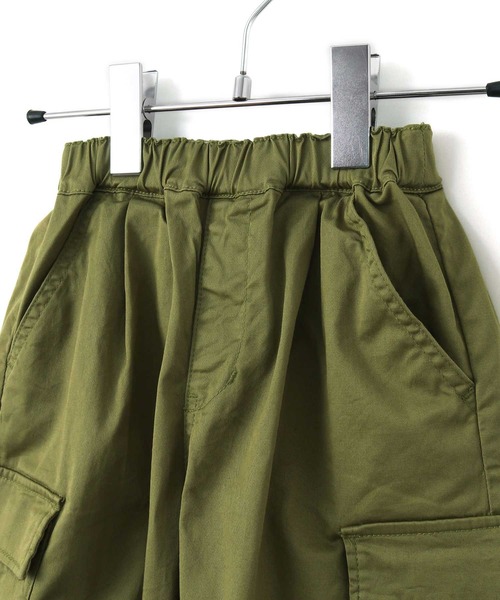 MAKE YOUR DAY（メイクユアデイ）の「カーゴパンツ■80～140cm（カーゴパンツ・キッズ・アイボリー/グリーン・110/120/80/100/140/130/90）」の15枚目の写真