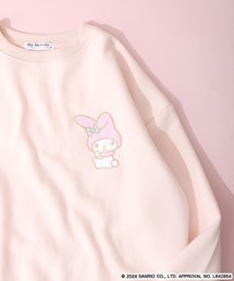 sanrio characters サンリオキャラクターズ 裏起毛 ビッグシルエットトレーナー