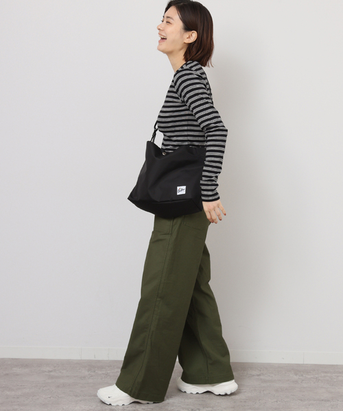 JOURNAL STANDARD relume（ジャーナルスタンダード　レリューム）の「【Drifter/ドリフター】CARRY ALL BAG：ショルダーバッグ（ショルダーバッグ・レディース・ブラック/ブラウン系その他・FREE）」の4枚目の写真