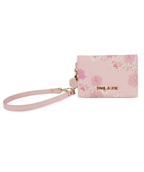 2面パスケース ＜クリザンテーム ラメ＞ / PAUL & JOE ACCESSOIRES（パスケース）｜PAUL & JOE ACCESSOIRES（ポールアンドジョーアクセソワ）