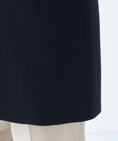 A/C DESIGN BY ALPHA CUBIC（エーシーデザインバイアルファキュービック）の「【セットアップ対応】ストレッチロングジレジャケット（テーラードジャケット・レディース・ネイビー/ライトグレー・13号/11号/9号）」の14枚目の写真