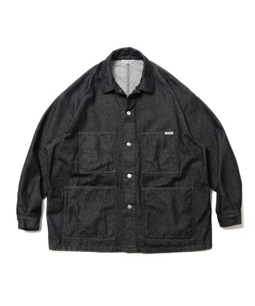 ジャケット・アウター COOTIE PRODUCTIONS Denim Coverall COOTIE PRODUCTIONS / Denim Coverall -Indigo Hard Wash-