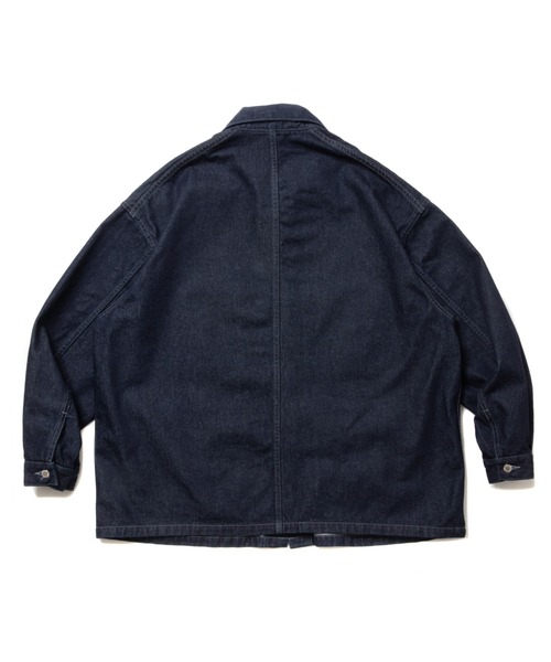 COOTIE PRODUCTIONS（クーティープロダクションズ）の「Denim Coverall（デニムジャケット・メンズ・ブラック系その他/インディゴブルー・LARGE/MEDIUM）」の4枚目の写真