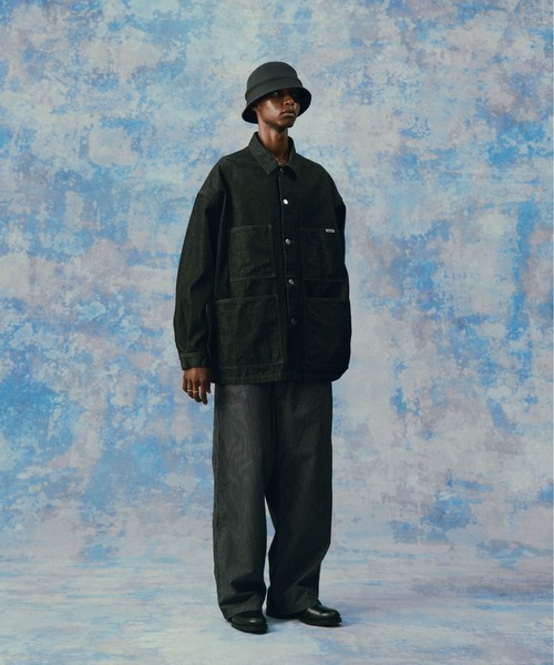 COOTIE PRODUCTIONS（クーティープロダクションズ）の「Denim Coverall（デニムジャケット・メンズ・ブラック系その他/インディゴブルー・LARGE/MEDIUM）」の3枚目の写真