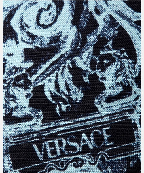 VERSACE(ヴェルサーチ)の「バロッコ ステンシル シルク ネクタイ(ネクタイ・メンズ・ブラック・ONE SIZE)」の3枚目の写真