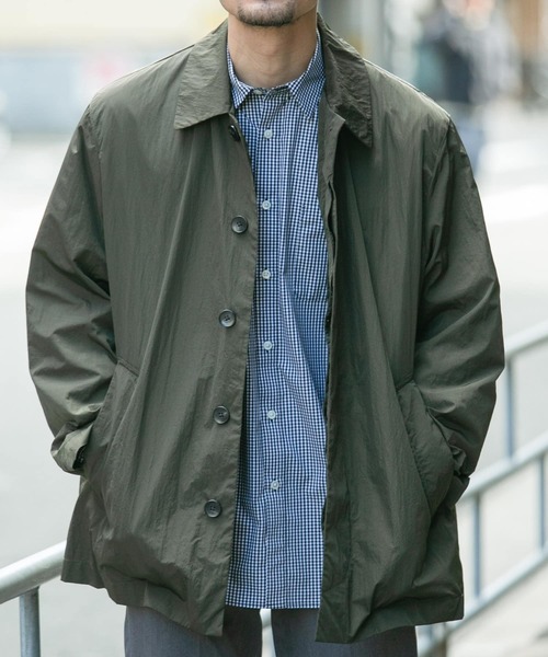 【セール】『撥水』『XLサイズあり』セットインナイロンハーフコート（ナイロンジャケット）｜URBAN RESEARCH ROSSO MEN（アーバンリサーチロッソメン）