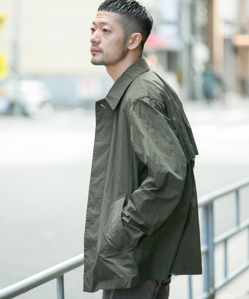 【セール】『撥水』『XLサイズあり』セットインナイロンハーフコート（ナイロンジャケット）｜URBAN RESEARCH ROSSO MEN（アーバンリサーチロッソメン）