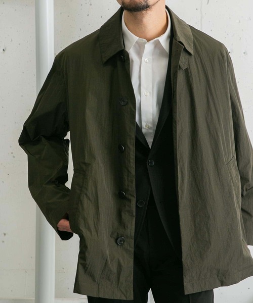 【セール】『撥水』『XLサイズあり』セットインナイロンハーフコート（ナイロンジャケット）｜URBAN RESEARCH ROSSO MEN（アーバンリサーチロッソメン）