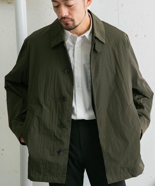 【セール】『撥水』『XLサイズあり』セットインナイロンハーフコート（ナイロンジャケット）｜URBAN RESEARCH ROSSO MEN（アーバンリサーチロッソメン）