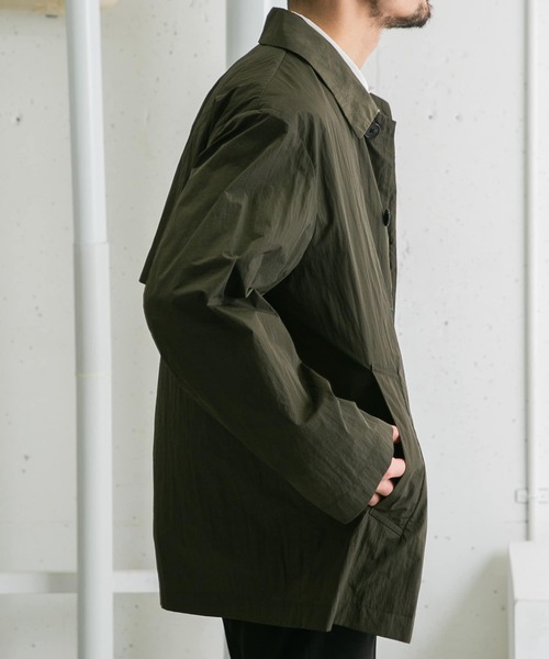 【セール】『撥水』『XLサイズあり』セットインナイロンハーフコート（ナイロンジャケット）｜URBAN RESEARCH ROSSO MEN（アーバンリサーチロッソメン）