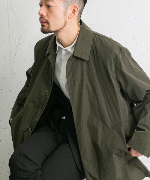 【セール】『撥水』『XLサイズあり』セットインナイロンハーフコート（ナイロンジャケット）｜URBAN RESEARCH ROSSO MEN（アーバンリサーチロッソメン）