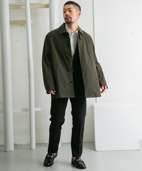 【セール】『撥水』『XLサイズあり』セットインナイロンハーフコート（ナイロンジャケット）｜URBAN RESEARCH ROSSO MEN（アーバンリサーチロッソメン）