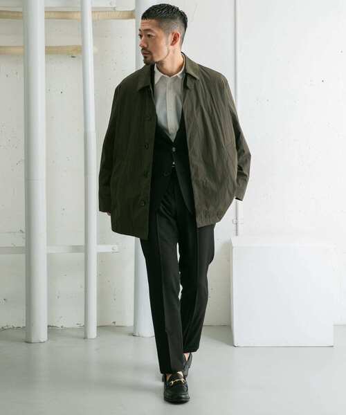 【セール】『撥水』『XLサイズあり』セットインナイロンハーフコート（ナイロンジャケット）｜URBAN RESEARCH ROSSO MEN（アーバンリサーチロッソメン）