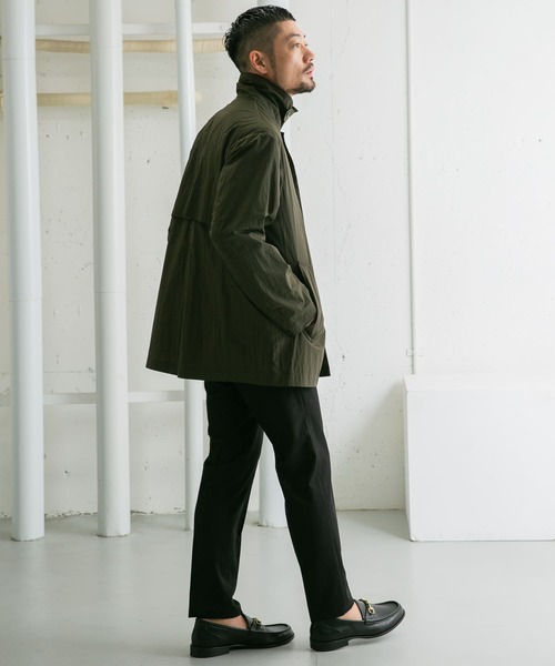 【セール】『撥水』『XLサイズあり』セットインナイロンハーフコート（ナイロンジャケット）｜URBAN RESEARCH ROSSO MEN（アーバンリサーチロッソメン）