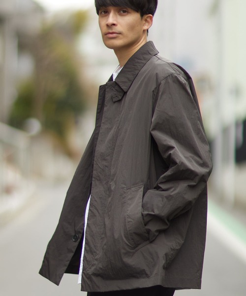【セール】『撥水』『XLサイズあり』セットインナイロンハーフコート（ナイロンジャケット）｜URBAN RESEARCH ROSSO MEN（アーバンリサーチロッソメン）