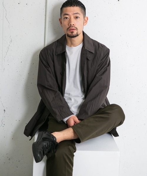 【セール】『撥水』『XLサイズあり』セットインナイロンハーフコート（ナイロンジャケット）｜URBAN RESEARCH ROSSO MEN（アーバンリサーチロッソメン）