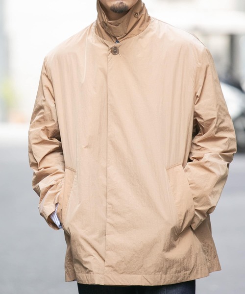 【セール】『撥水』『XLサイズあり』セットインナイロンハーフコート（ナイロンジャケット）｜URBAN RESEARCH ROSSO MEN（アーバンリサーチロッソメン）