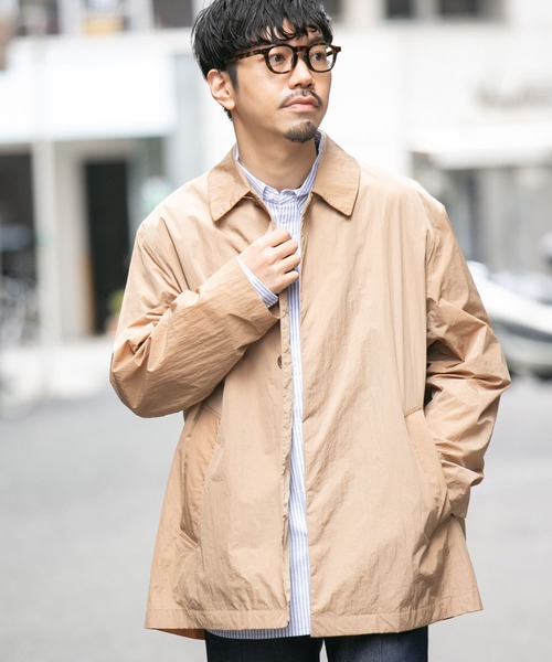 【セール】『撥水』『XLサイズあり』セットインナイロンハーフコート（ナイロンジャケット）｜URBAN RESEARCH ROSSO MEN（アーバンリサーチロッソメン）