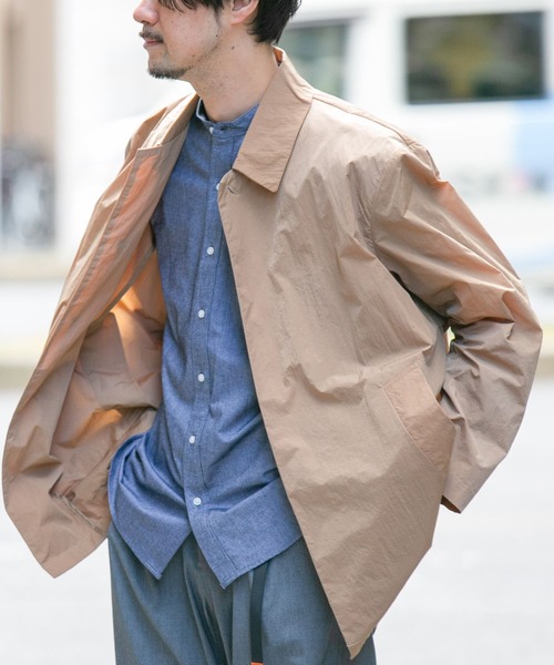 【セール】『撥水』『XLサイズあり』セットインナイロンハーフコート（ナイロンジャケット）｜URBAN RESEARCH ROSSO MEN（アーバンリサーチロッソメン）