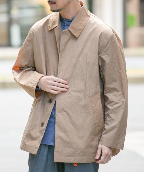 【セール】『撥水』『XLサイズあり』セットインナイロンハーフコート（ナイロンジャケット）｜URBAN RESEARCH ROSSO MEN（アーバンリサーチロッソメン）