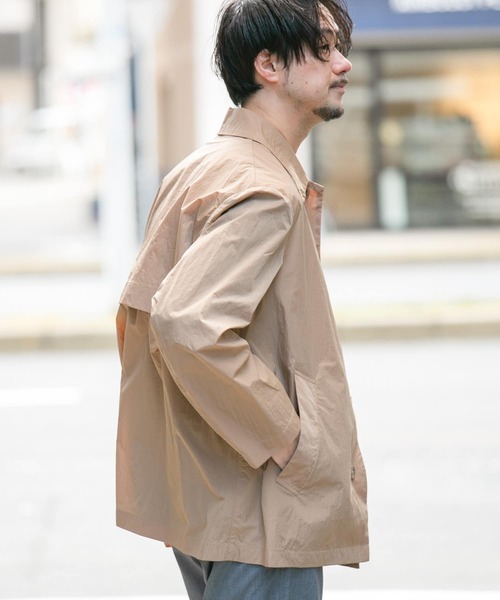 【セール】『撥水』『XLサイズあり』セットインナイロンハーフコート（ナイロンジャケット）｜URBAN RESEARCH ROSSO MEN（アーバンリサーチロッソメン）