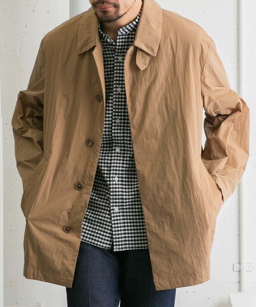 【セール】『撥水』『XLサイズあり』セットインナイロンハーフコート（ナイロンジャケット）｜URBAN RESEARCH ROSSO MEN（アーバンリサーチロッソメン）