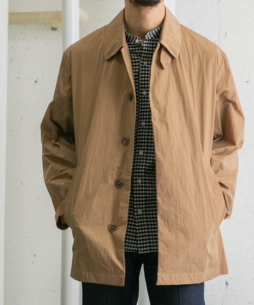 【セール】『撥水』『XLサイズあり』セットインナイロンハーフコート（ナイロンジャケット）｜URBAN RESEARCH ROSSO MEN（アーバンリサーチロッソメン）